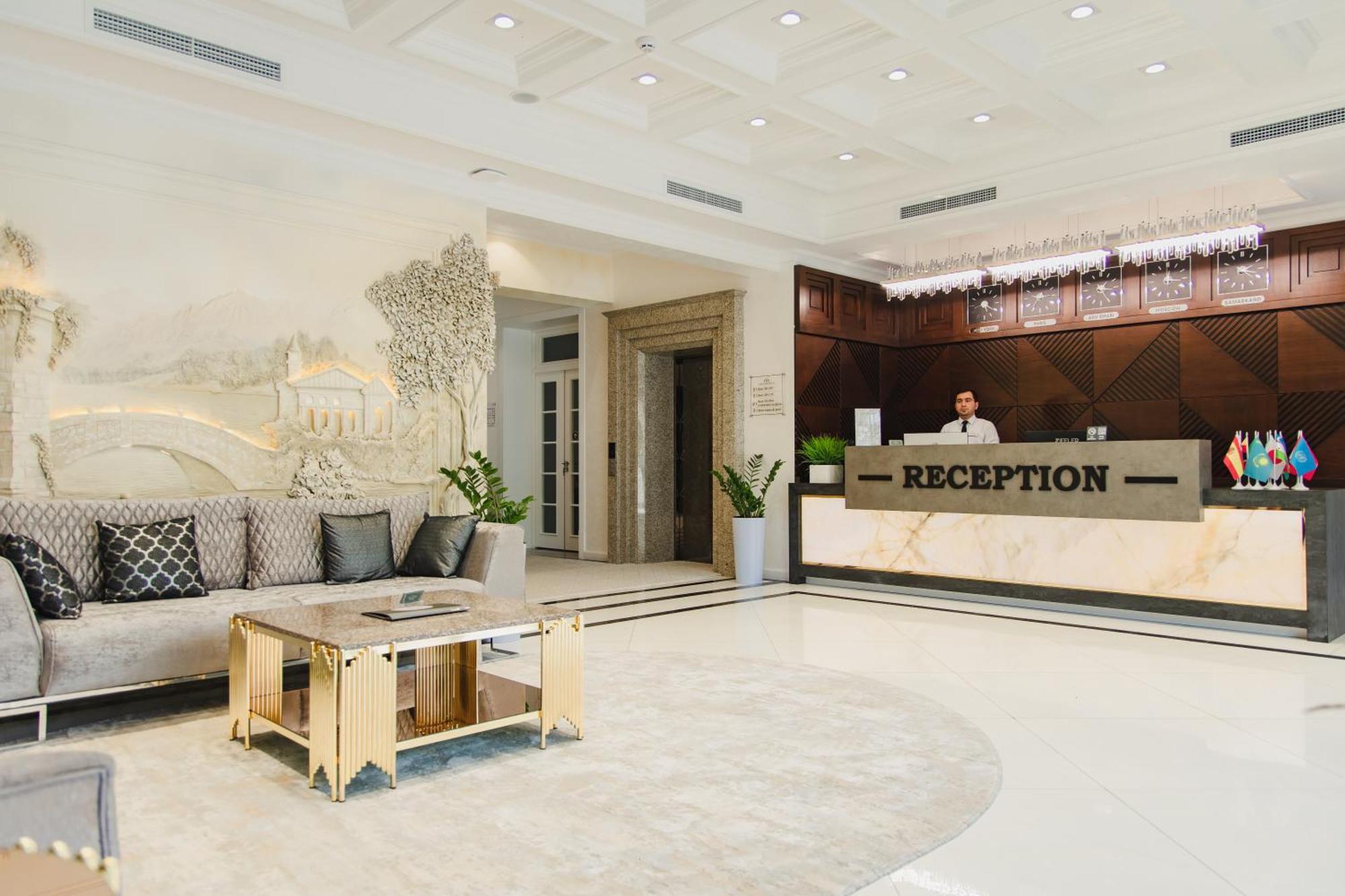 Wellfort Hotel Samarcanda Exterior foto